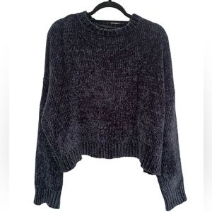 Blue Soft Knit Sweater